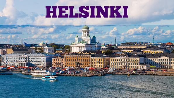 Helsinki city view